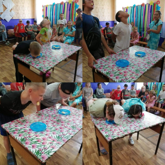 Игровая программа "Забавы сладкоежек".